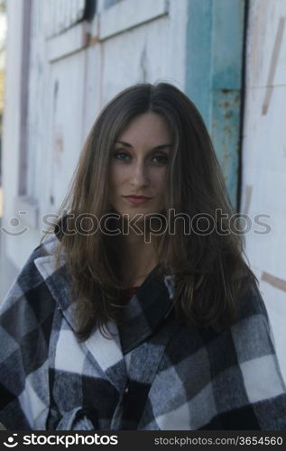 Pretty girl outdoors