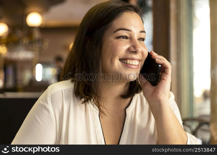 pretty teenager talking phone 10