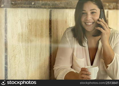 pretty teenager talking phone 4