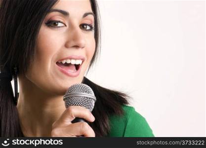 Pretty Vocalist. Vocalist