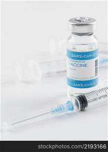 preventive coronavirus vaccine bottle