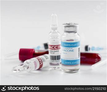 preventive coronavirus vaccine bottles