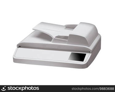 printer head isolated on white background. printer head