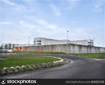 prison at almere in the province of flevoland in the netherlands