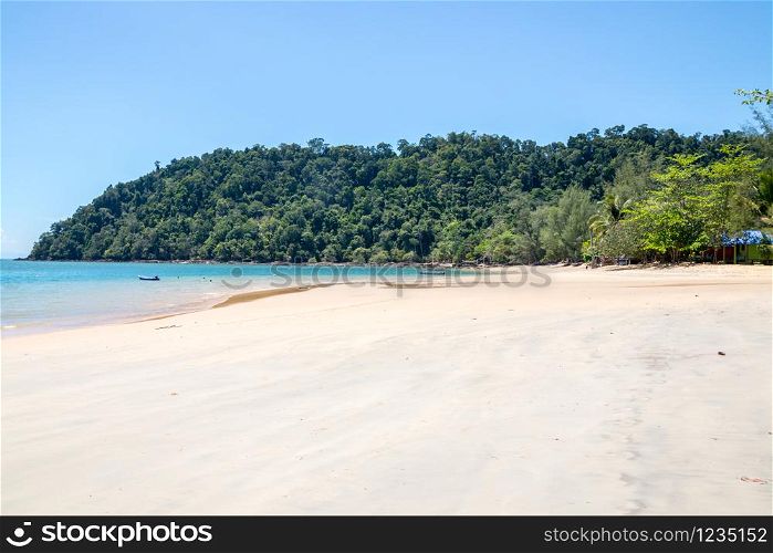 Pristine beach at Koh Phayam, Ranong Province, Thailand