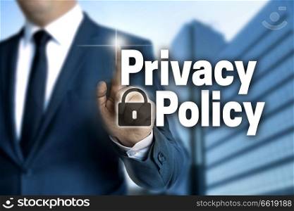Privacy Policy touchscreen is operated by businessman.. Privacy Policy touchscreen is operated by businessman