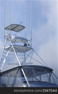 Private fishing boat lookout.