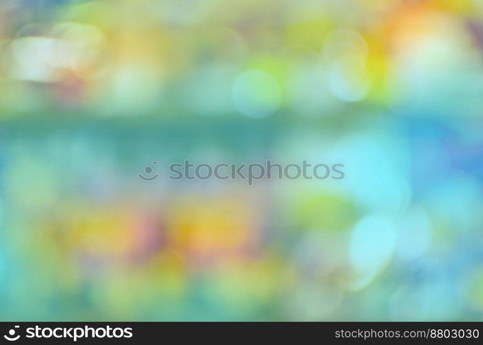 Product shelf at store with bokeh blurry defocused texture with buyers of goods.Shopping in the store motion blur effect with bokeh.. Blurred motion texture of store in a modern shopping mall