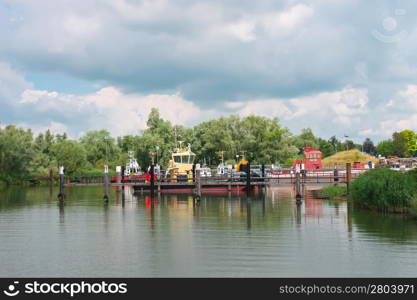 Production of new tugs at a Dutch shipyard. Netherlands