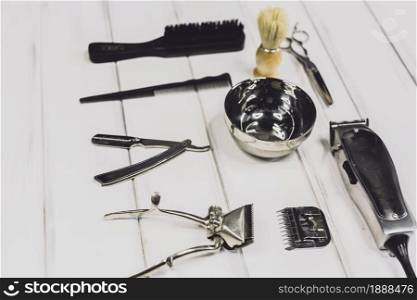 professional barber equipment . Resolution and high quality beautiful photo. professional barber equipment . High quality and resolution beautiful photo concept