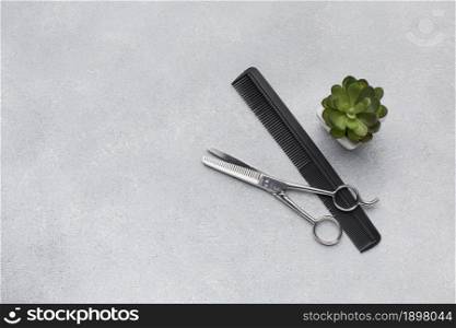 professional hair scissors copy space. Resolution and high quality beautiful photo. professional hair scissors copy space. High quality beautiful photo concept
