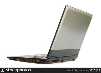 professional laptop isolated on white background