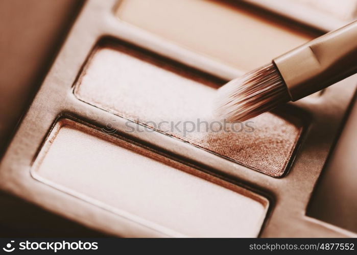 Professional Makeup Brush And Eye Shadow Color Palette