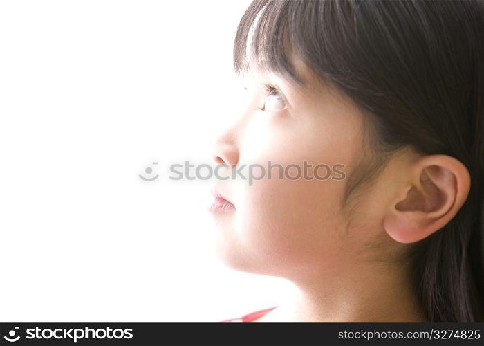 Profile of Japanese girl
