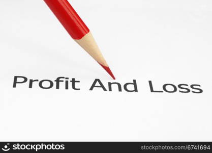 Profit and loss