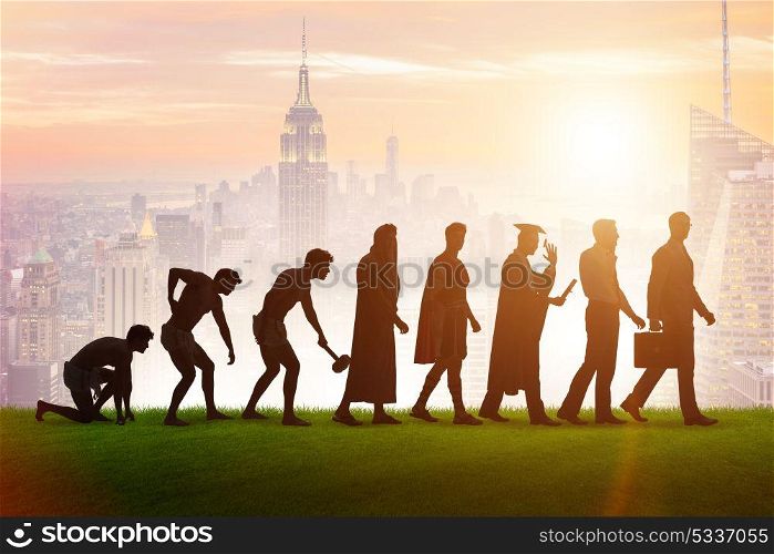 Progression of man mankind from ancient to modern. The progression of man mankind from ancient to modern