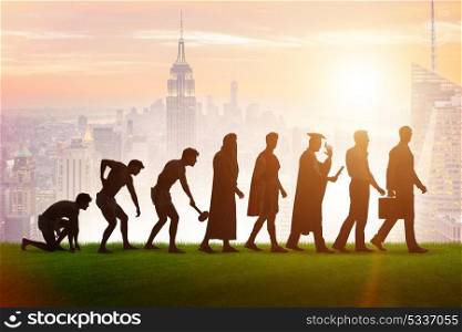 Progression of man mankind from ancient to modern. The progression of man mankind from ancient to modern
