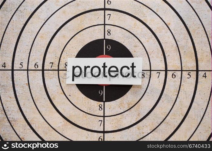 Protect target