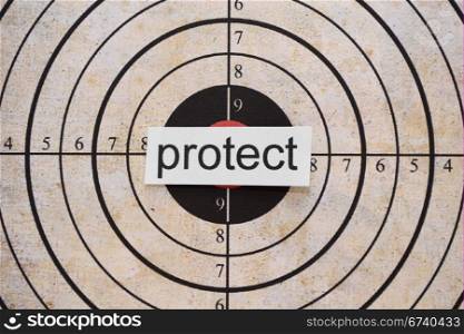 Protect target