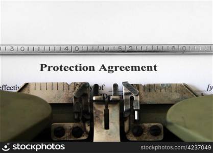 Protection agreement