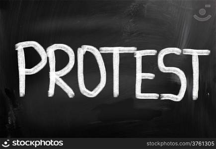 Protest Concept