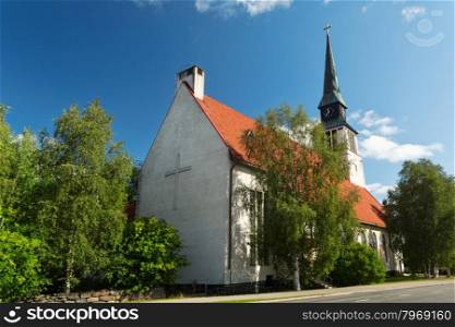 Provincial Catholic church in the north of Scandinavia.
