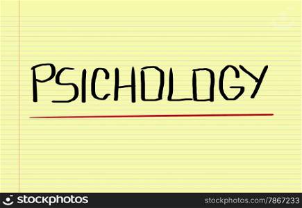 Psichology Concept