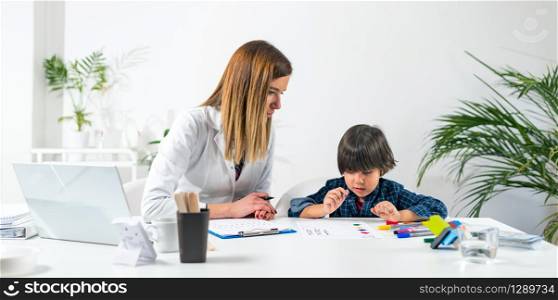 Psychology Test for Children. Toddler Coloring Shapes . Psychology Test for Children - Toddler Coloring Shapes