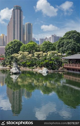 Public Nan Lian Garden, Chi Lin Nunnery, Hong Kong, China