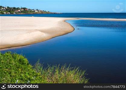 Punta Colorada Beach near the town of Piriapolis in the Uruguay Coast