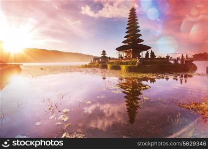 Pura Ulun Danu temple, Bali, Indonesia