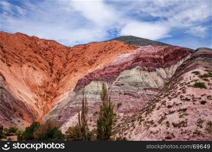 Purmamarca, hill of the seven colours, jujuy, Argentina. Purmamarca, hill of the seven colours, Argentina