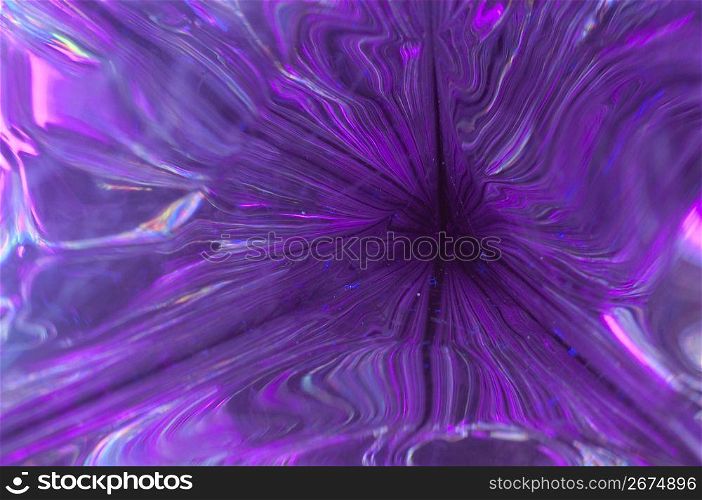 Purple abstract design, close-up