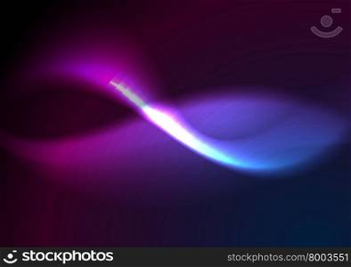 Purple and blue glow waves background. Purple and blue glow waves abstract background