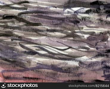 Purple-brown watercolor background with spots and brush strokes. Purple-brown watercolor background with spots and strokes
