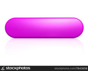 Purple button concept image with hi-res rendered artwork that could be used for any graphic design.. Purple button
