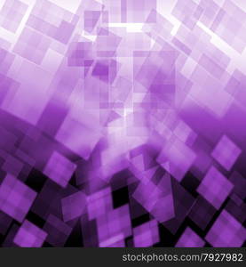 Purple Cubes Background Meaning Repetitive Pattern Or Wallpaper