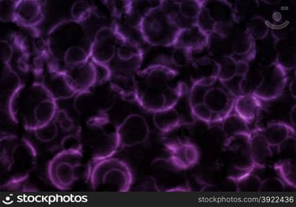 Purple Microscopic Cell Organisms as an Abstract. Purple Microscopic Cell Organisms