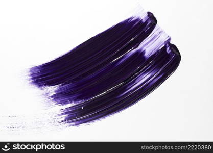 purple paint abstract brush stroke