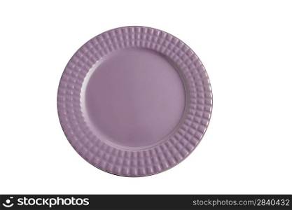 Purple plate