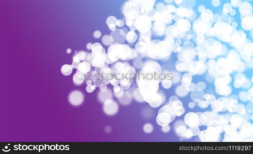 Purple soft bokeh abstract background