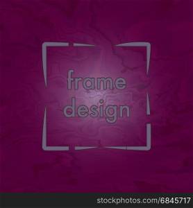 purple vintage frame background. purple vintage frame, rustic vector background pattern
