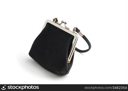 purse classically isolated on a white background