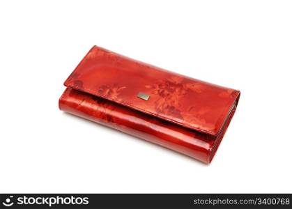purse isolated on a white