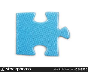 puzzle pieces on white background
