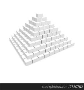 Pyramid 3d rendered image