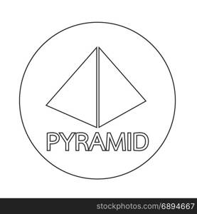 Pyramid icon