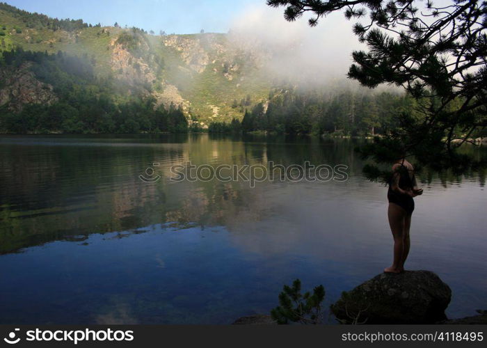 Pyrenees, Lac de Querigut, France