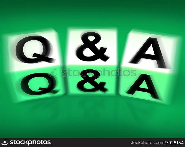 Q&amp;A Blocks Displaying Questions and Answers