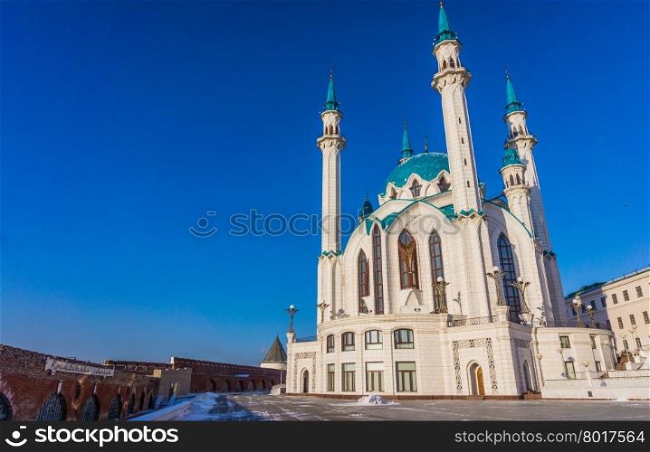 Qolsharif Mosque in Kazan Kremlin, Tatarstan, Russia